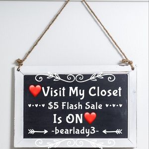 ❤️❤️❤️$5 FLASH SALE❤️❤️❤️